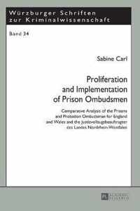 Proliferation and Implementation of Prison Ombudsmen