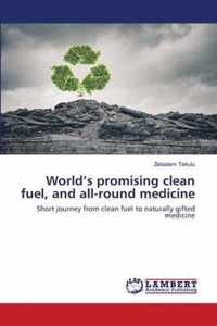 World's promising clean fuel, and all-round medicine