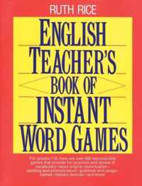 English Teacher's Book of Instant Word Games