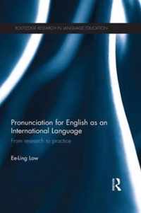 Pronunciation for English As an International Language