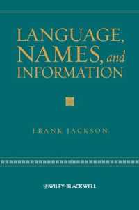 Language, Names, and Information