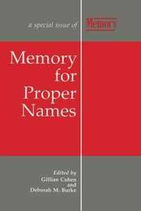 Memory for Proper Names