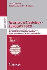 Advances in Cryptology EUROCRYPT 2021