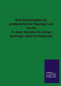 Real-Enzyklopadie fur protestantische Theologie und Kirche