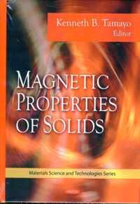 Magnetic Properties of Solids