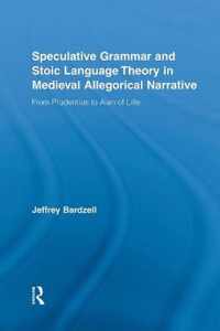 Speculative Grammar and Stoic Language Theory in Medieval Allegorical Narrative