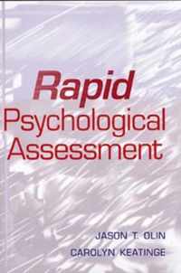 Rapid Psychological Assessment