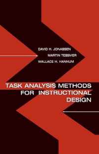 Task Analysis Methods for Instructional Design