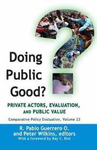 Doing Public Good?