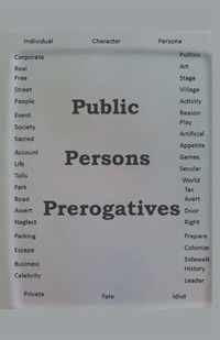 Public Persons Prerogatives