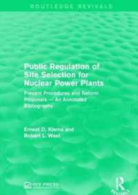 Public Regulation of Site Selection for Nuclear Power Plants