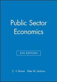 Public Sector Economics