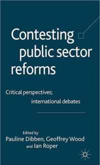 Contesting Public Sector Reforms