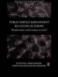 Public Service Employment Relations in Europe