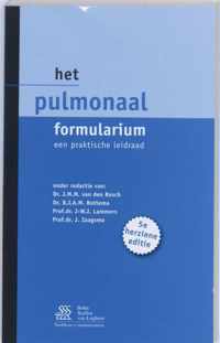 Het pulmonaal formularium.