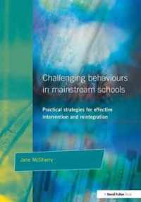 Challenging Behaviour in Mainstream Schools