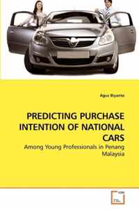 Predicting Purchase Intention of National Cars