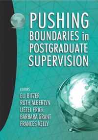 Pushing boundaries in postgraduate supervision