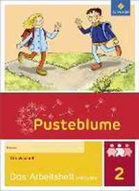 Pusteblume. Das Sprachbuch 2. Arbeitsheft inklusiv. Druckschrift DS