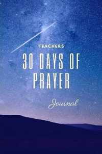 30 Day Teacher's Prayer Journal