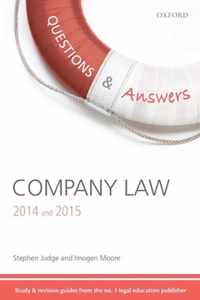 Questions and Answers Company Law 2014 and 2015