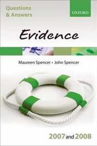 Q And A: Evidence 2007-2008