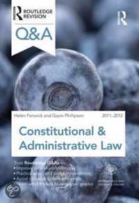 Q&A Constitutional & Administrative Law