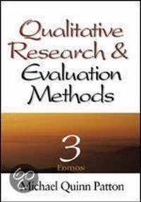 Qualitative Research and Evaluation Methods