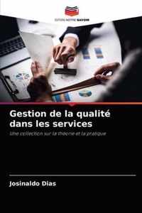 Gestion de la qualite dans les services