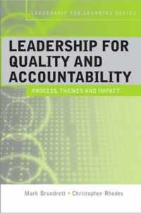 Leadership for Quality and Accountability in Education