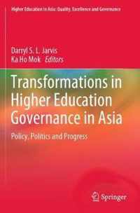 Transformations in Higher Education Governance in Asia