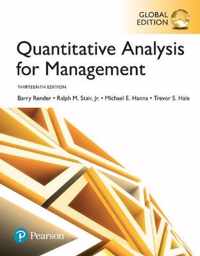 Quantitative Analysis for Management, Global Edition