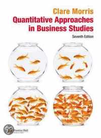 Quantitative Approaches in Business Studies