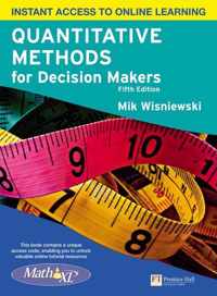 Quantitative Methods For Decision Makers With Mymathlab Glob