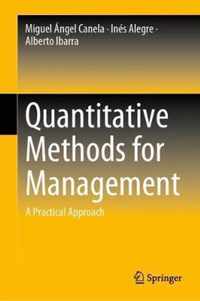 Quantitative Methods for Management: A Practical Approach