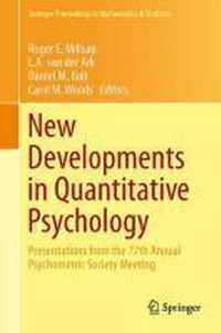 New Developments in Quantitative Psychology