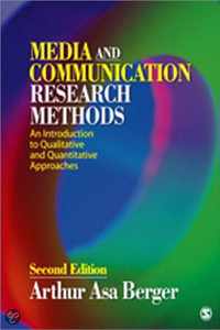 Media And Communication Research Methods