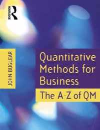 Quantitative Methods For Business