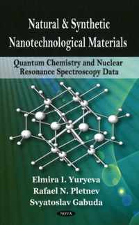 Quantum Chemistry & Nuclear Resonance Spectroscopy Data of Natural & Synthetic Nanotechnological Materials with nd-Metal Atoms Participations