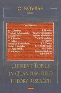 Current Topics in Quantum Field Theory Research