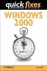 Quick Fixes Windows 2000