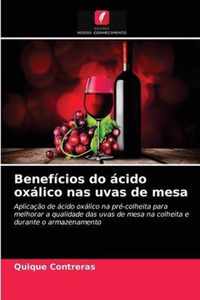 Beneficios do acido oxalico nas uvas de mesa