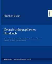 Deutsch-orthographisches Handbuch