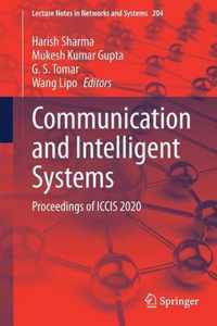 Communication and Intelligent Systems