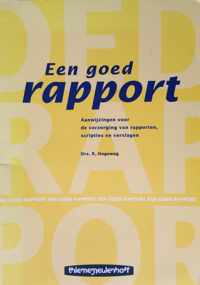 Een goed rapport