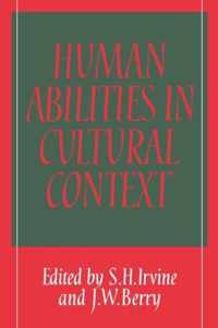 Human Abilities in Cultural Context