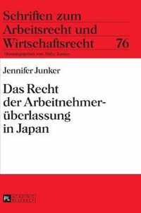 Das Recht der Arbeitnehmerüberlassung in Japan