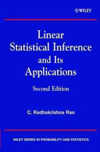 Linear Statistical Inference And Its Applications