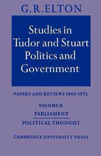 Studies in Tudor and Stuart Politics and Government