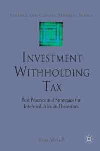 Investment Withholding Tax